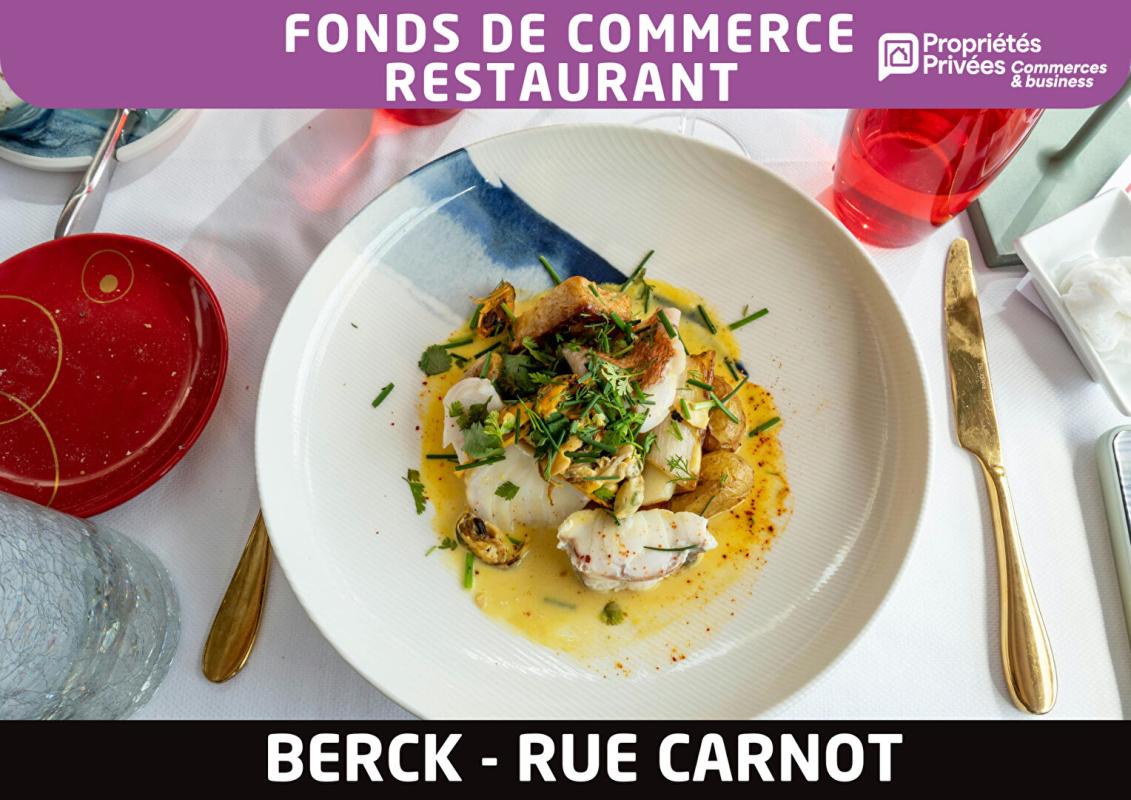 BERCK Berck-sur-Mer - Restaurant 45 couverts - 110 m2 - Rue Carnot - Emplacement n°1 3