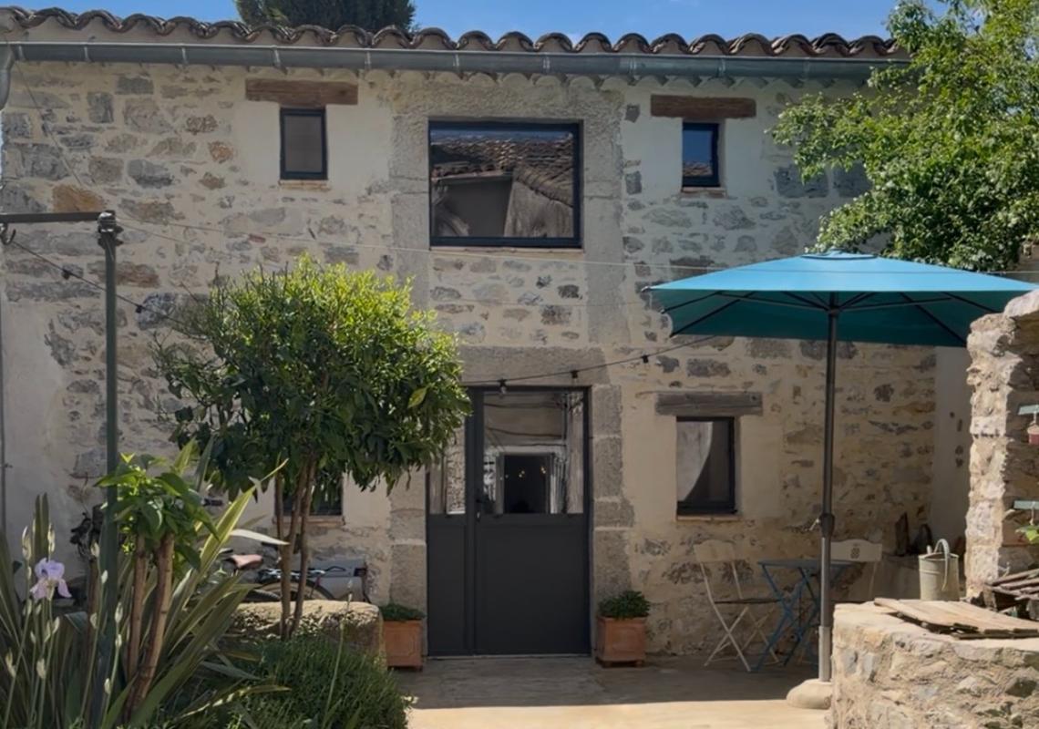 SAINT-HIPPOLYTE-DU-FORT Maison  de village en pierre Saint Hippolyte Du Fort 4 CHAMBRES ET JARDIN 3