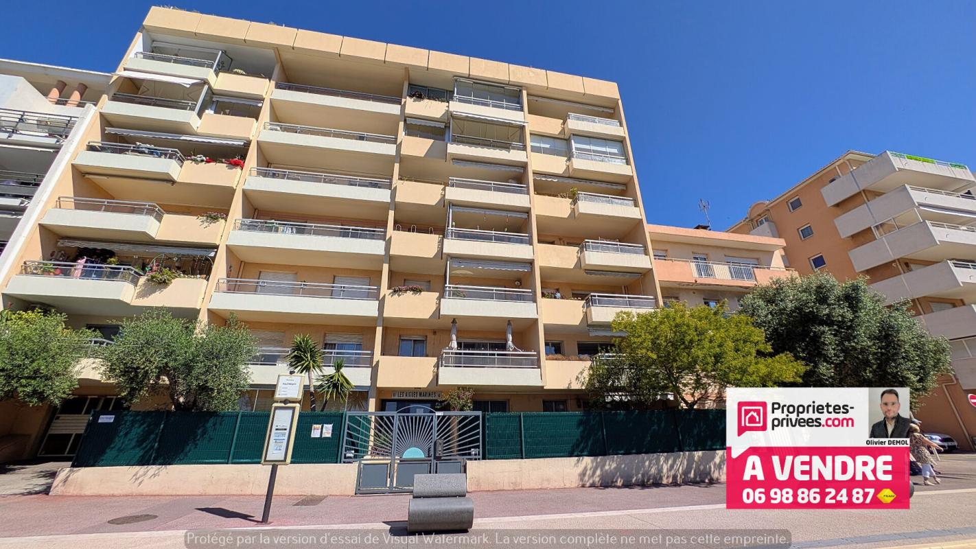 CANNES LA BOCCA A SAISIR 3 PIECES 65 m² AVEC GARAGE. AVENUE DE LA ROUBINE : MER ET CENTRE VILLE A PIED 12