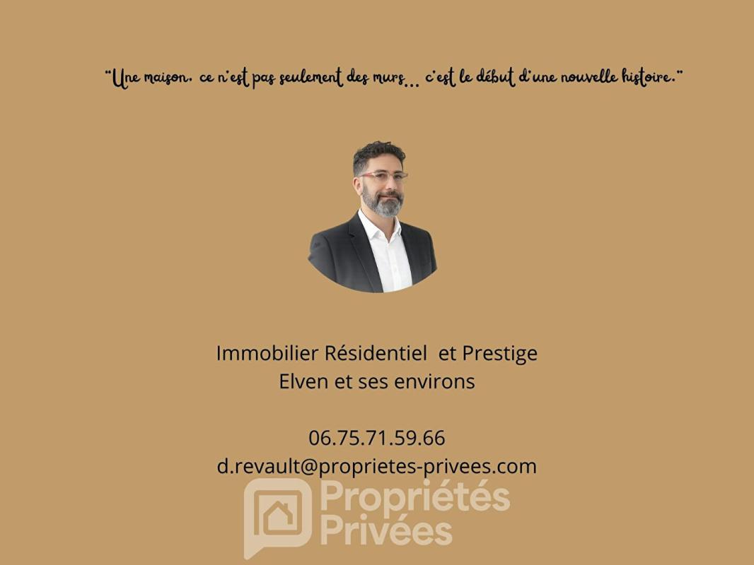 ELVEN Maison familiale à Elven, 170 m² habitables, 8 pièces dont 5 chambres, édifiée sur un terrain de 555 m². Prix de vente : 431 600 11