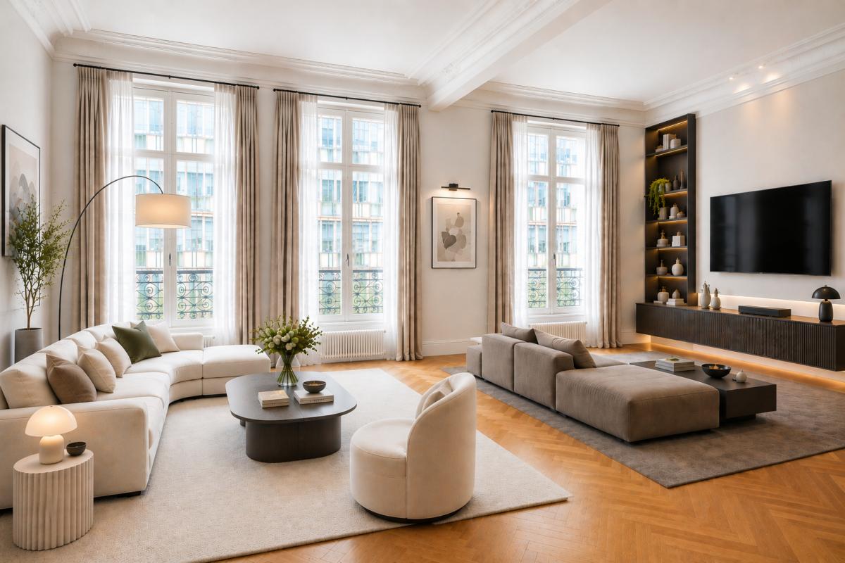 PARIS-17E-ARRONDISSEMENT Paris Ternes-Bayen 4 pièces 105m2 - 2-3 chambres 1