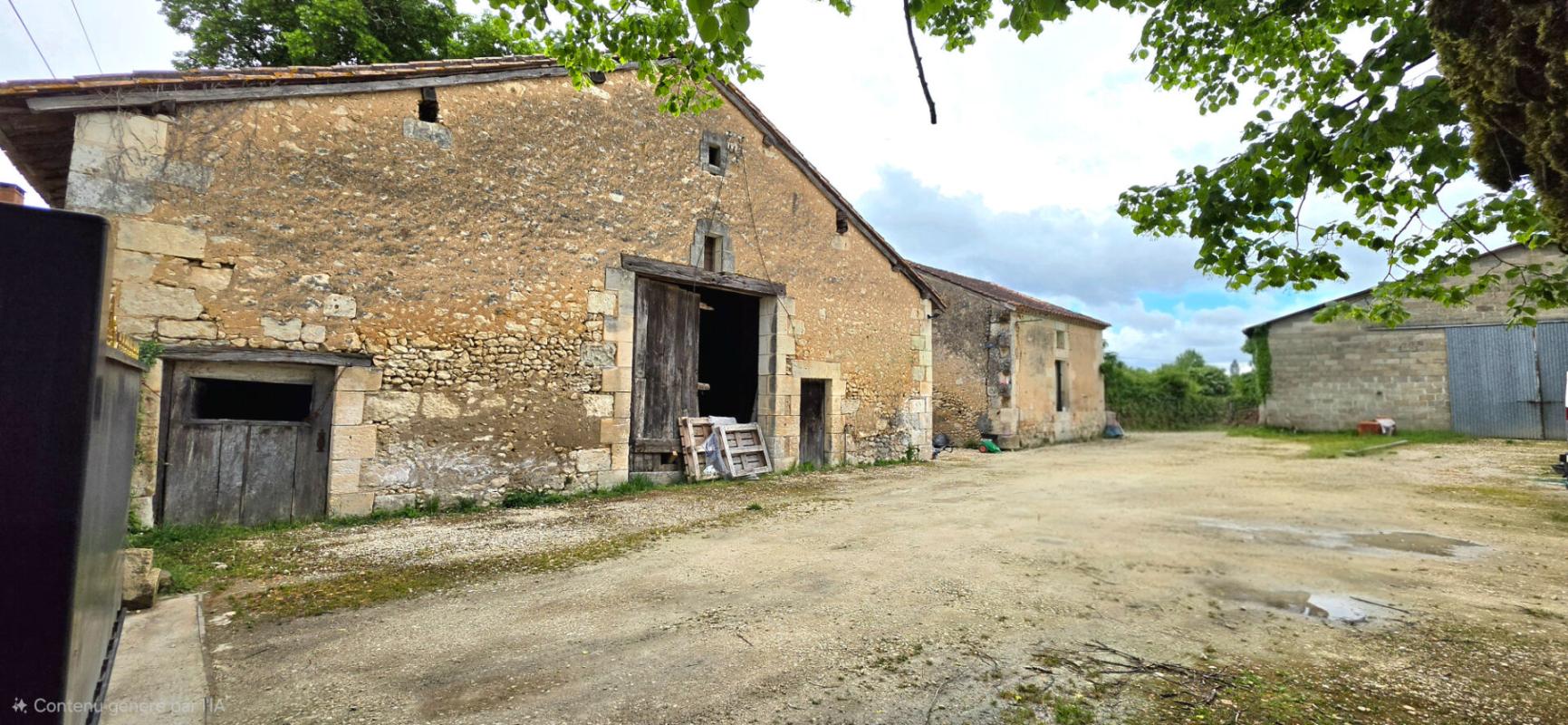 DOUZILLAC Maison d'habitation, gite, dépendance, hangar 13