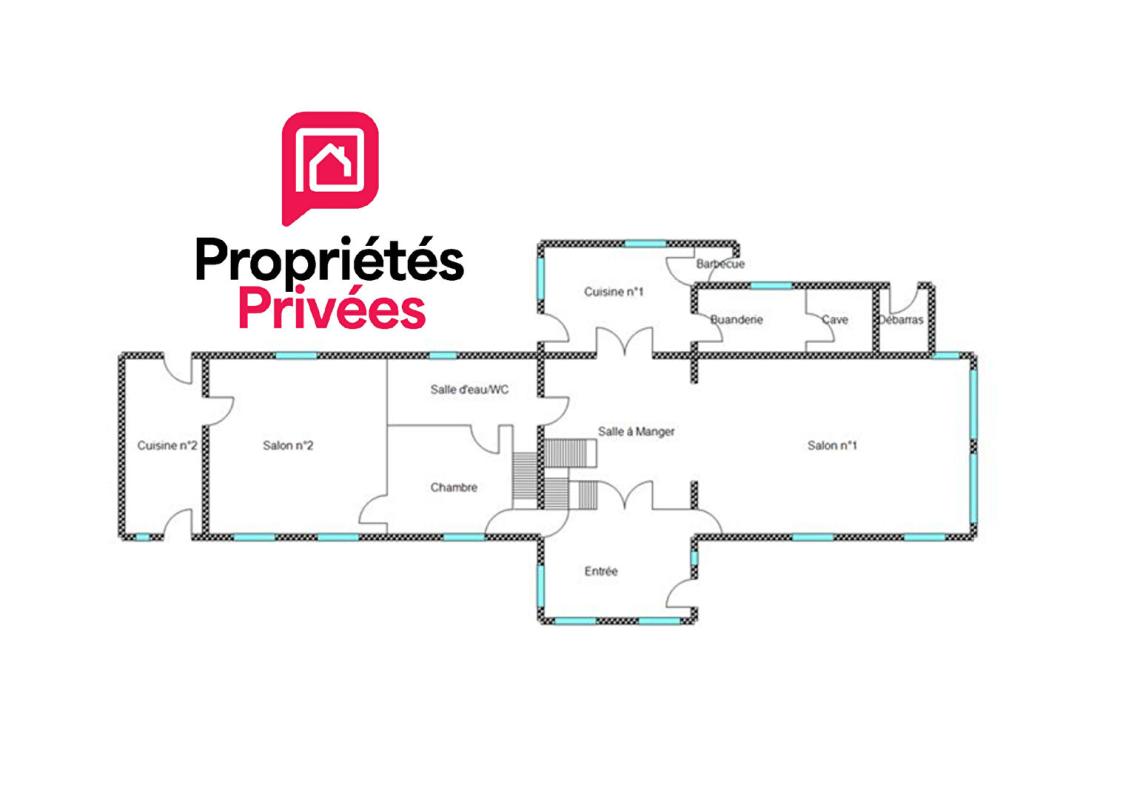 CROTH Maison traditionnelle 400m2 6 chambres dépendances piscine parc de 3 hectares 800000 FAI 7