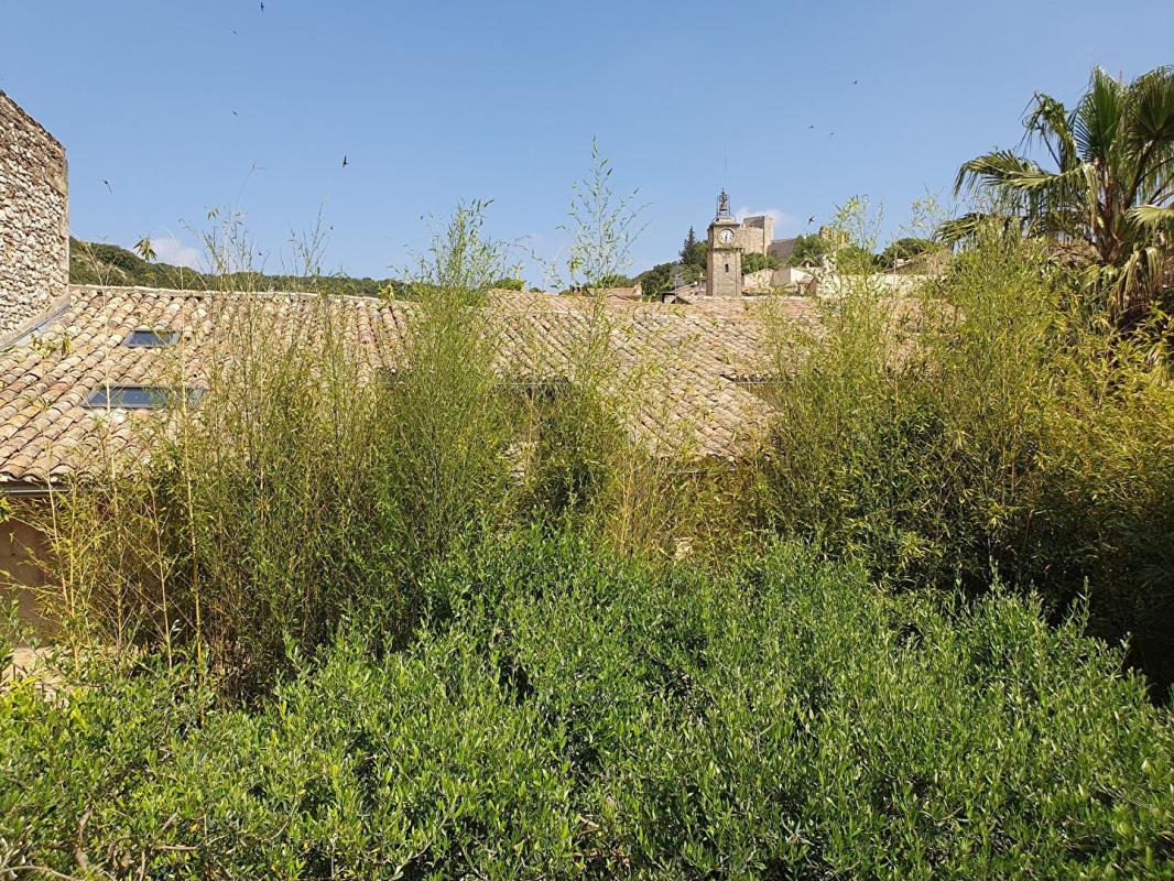 UZES Maison de village en pierres avec jardin 13