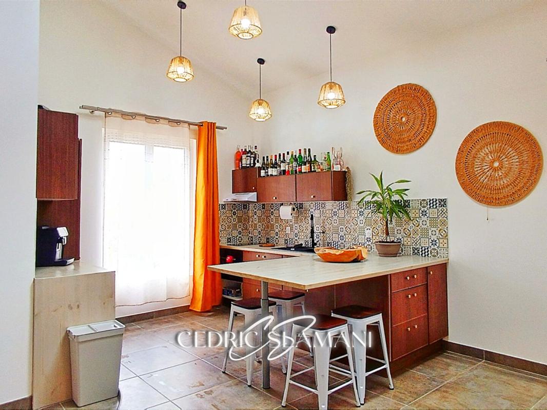 CARCASSONNE MAISON PLAIN PIED 70 M2, 2 CHAMBRE, CUISINE AMERICAINE, SALON CATHEDRALE, SALLE D EAU, WC, JARDIN, GARAGE 5