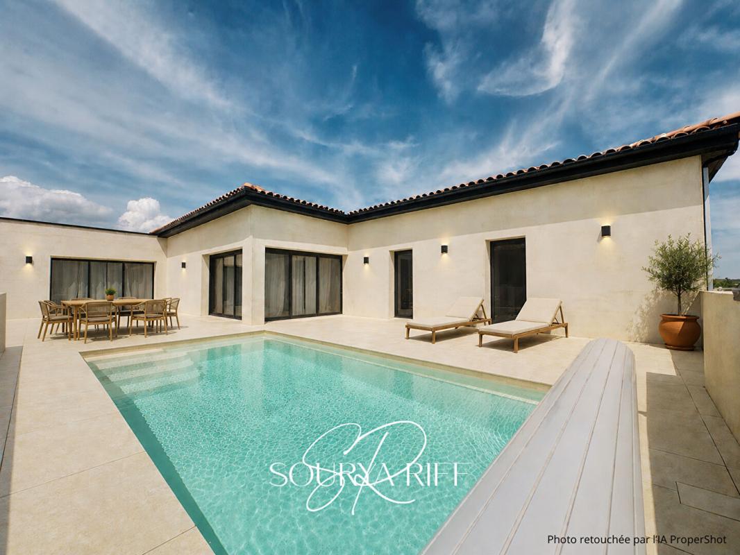 CONQUES-SUR-ORBIEL EN EXCLUSIVITE Villa d 'Architecte avec piscine à 10 min de Carcassonne 1