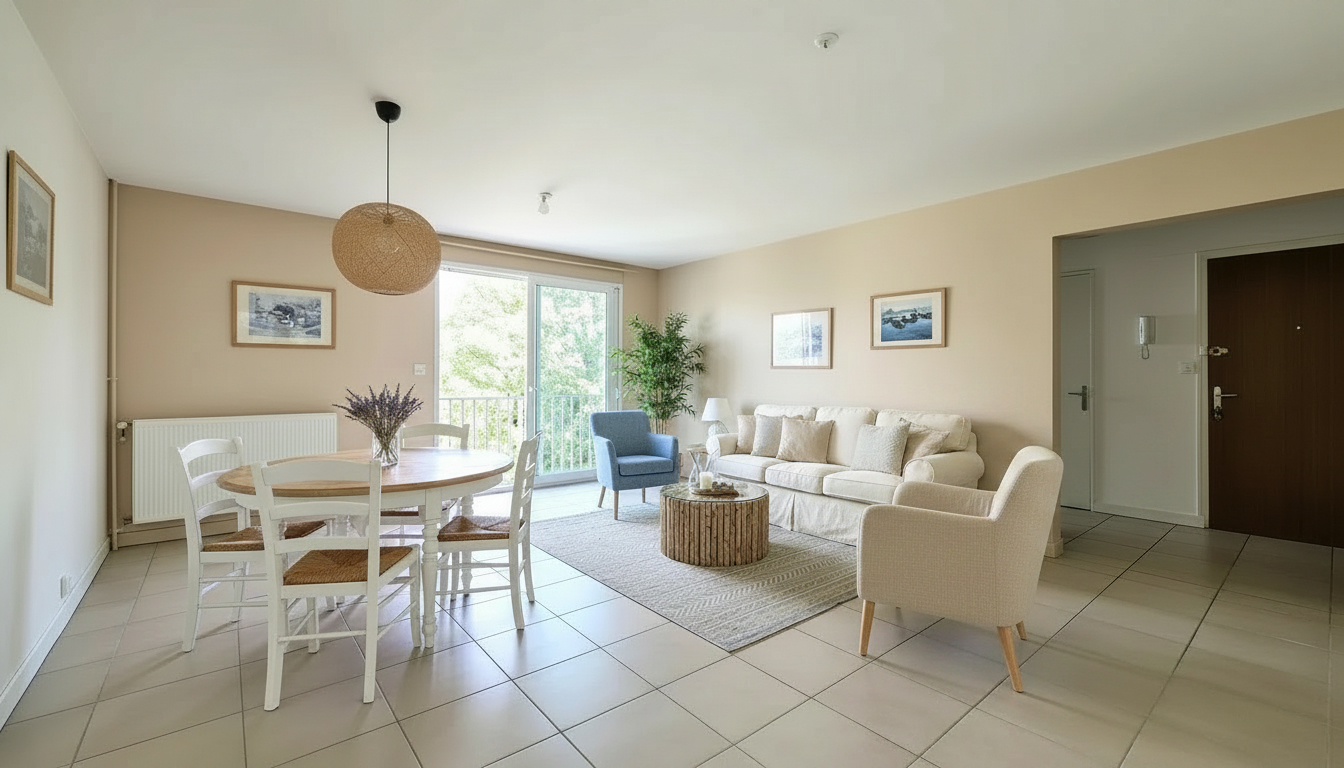 LA ROCHELLE A VENDRE à La Rochelle centre Appartement 85 m²  avec balcon + Parking + Cave 1