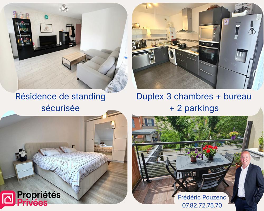 TRAPPES Trappes / Duplex récent de 96 m2 / 3 chambres + 2 parkings 1