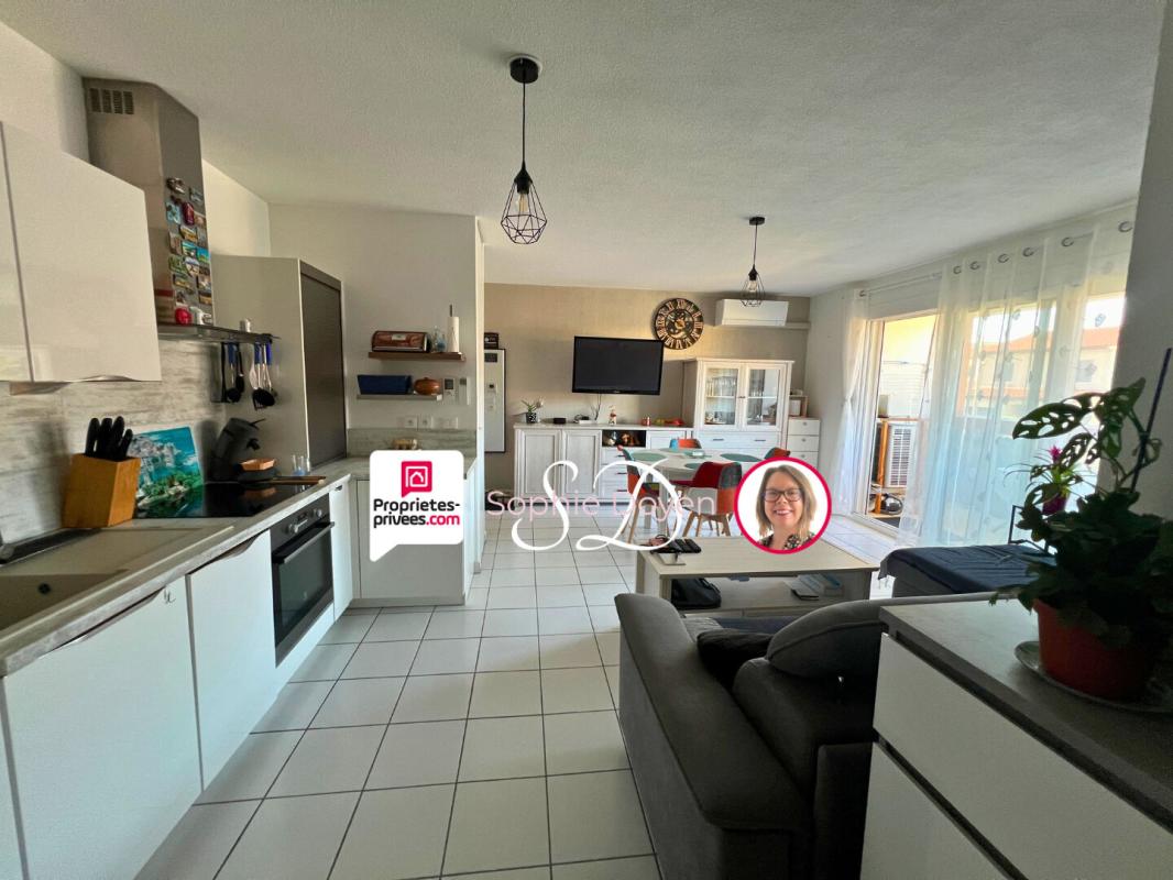 ARGELES-SUR-MER Appartement T3 Argelès-sur-Mer - 62 m2 - balcon - double garage -  Ascenseur 1