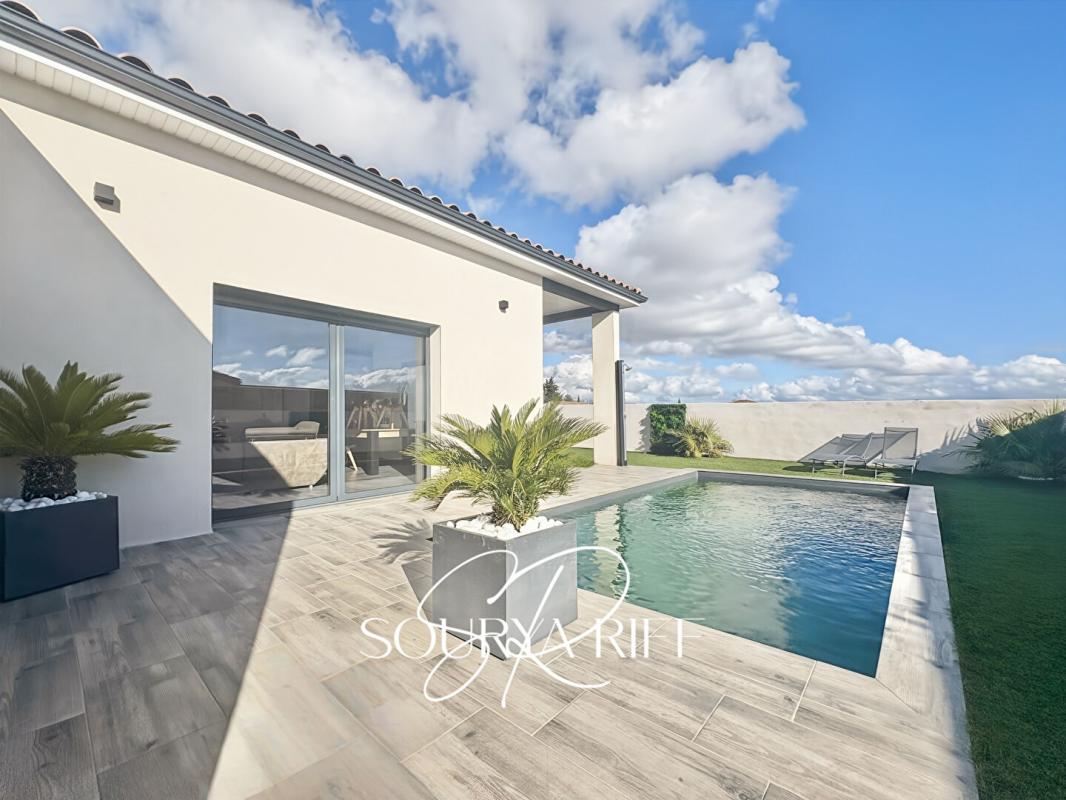 CARCASSONNE EN EXCLUSIVITE VILLA DE PLAIN-PIED,  PISCINE 110 M2 14