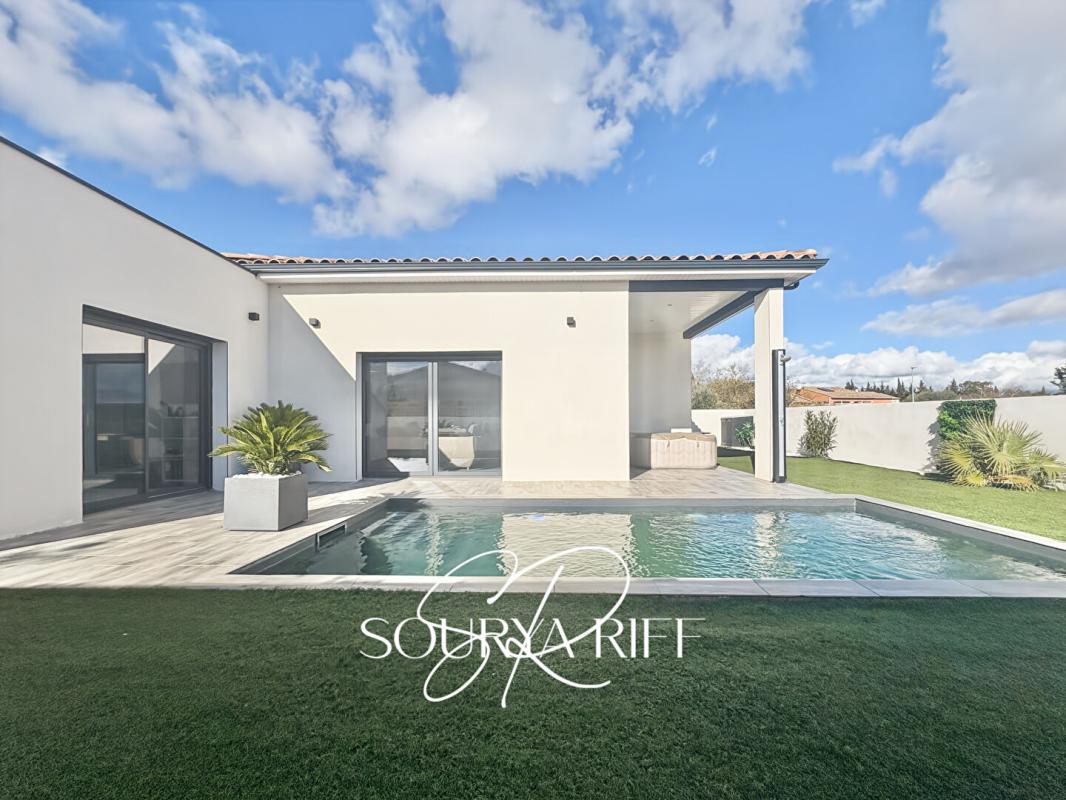 CARCASSONNE EN EXCLUSIVITE VILLA DE PLAIN-PIED,  PISCINE 110 M2 6