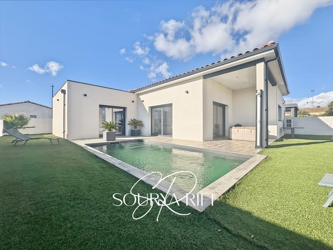 CARCASSONNE EN EXCLUSIVITE VILLA DE PLAIN-PIED,  PISCINE 110 M2 7