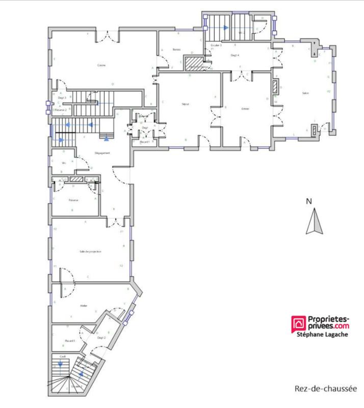 MONDICOURT Demeure de prestige Mondicourt 12 pièce(s) 532 m2 sur 8000m² 9
