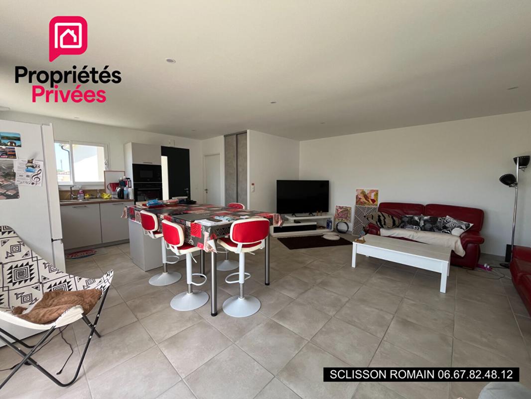 SEMUSSAC Maison Sémussac - 98 m2 - 3 chambres - plain-pied - jardin - Prix 311 970 HAI 4