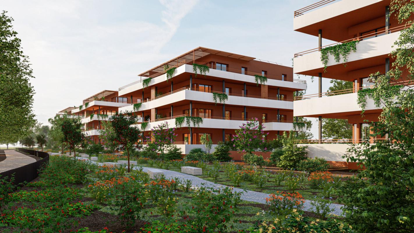 CERET CERET "TOIT TERRASSE 4 pièces de 100m2 avec terrasse, garage double, parking et cave 5