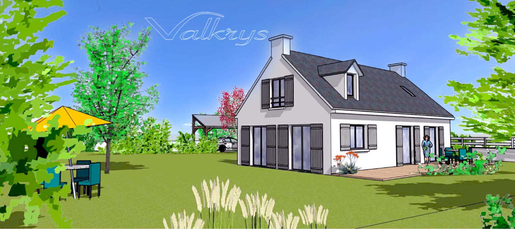 MOELAN-SUR-MER Permis de rénovation "style longère" en bord de mer - 29350 4