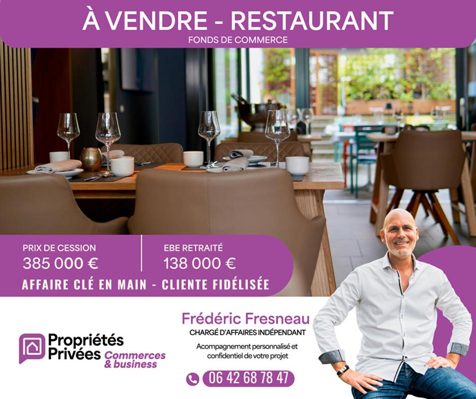 VANNES Restaurant Traditionnel - 200 Couverts - Logement - Fermé Week-end 1