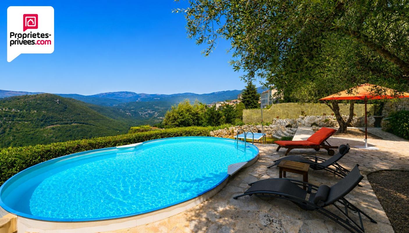 SAINT-CEZAIRE-SUR-SIAGNE DEMEURE UNIQUE DANS VILLAGE PROVENCAL AVEC VUE EXCEPTIONNELLE 6
