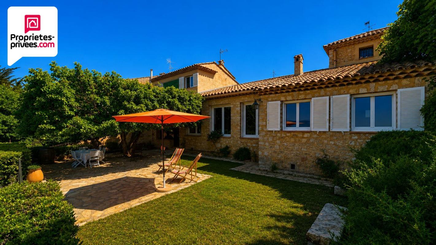 SAINT-CEZAIRE-SUR-SIAGNE DEMEURE UNIQUE DANS VILLAGE PROVENCAL AVEC VUE EXCEPTIONNELLE 8