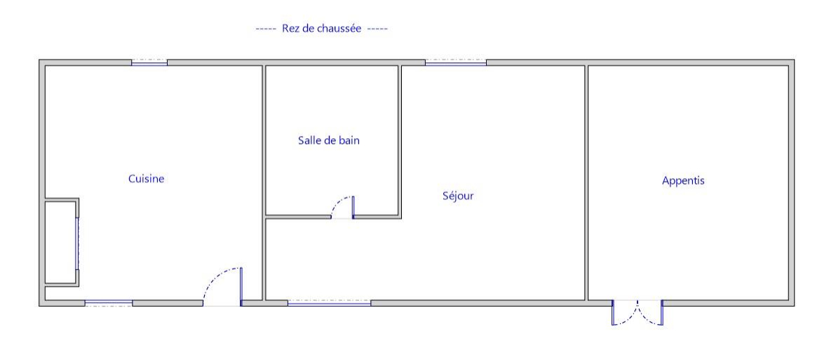 ROMAGNY Maison de plain pied 39 m² 9