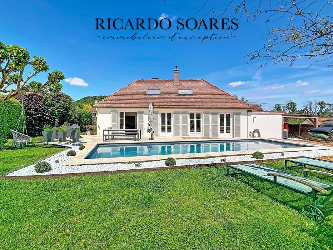 CINQUEUX 60940 CINQUEUX - MAISON DE CHARME 150m² / 4 CHAMBRES / MAGINIFQUE PISCINE / JARDIN 1488m² 1
