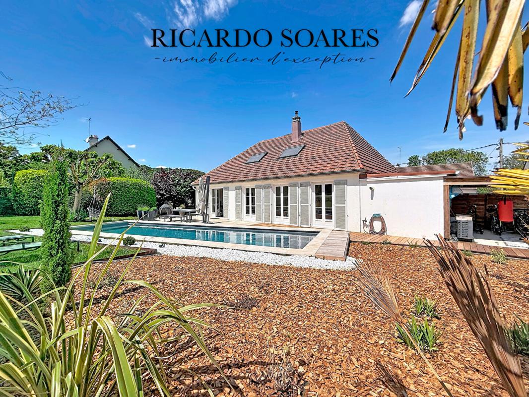 CINQUEUX 60940 CINQUEUX - MAISON DE CHARME 150m² / 4 CHAMBRES / MAGINIFQUE PISCINE / JARDIN 1488m² 16