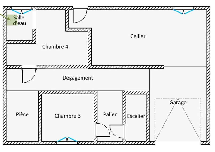 SAINT-PAIR-SUR-MER Maison Saint Pair Sur Mer 6 pièce(s) 92 m2 16