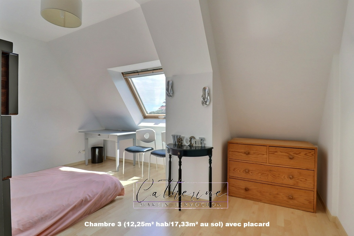 PORNICHET Appartement duplex de 109.1m2 hab / 138.85m² au sol - 3 chambres - 3 terrasses - Garage double 12