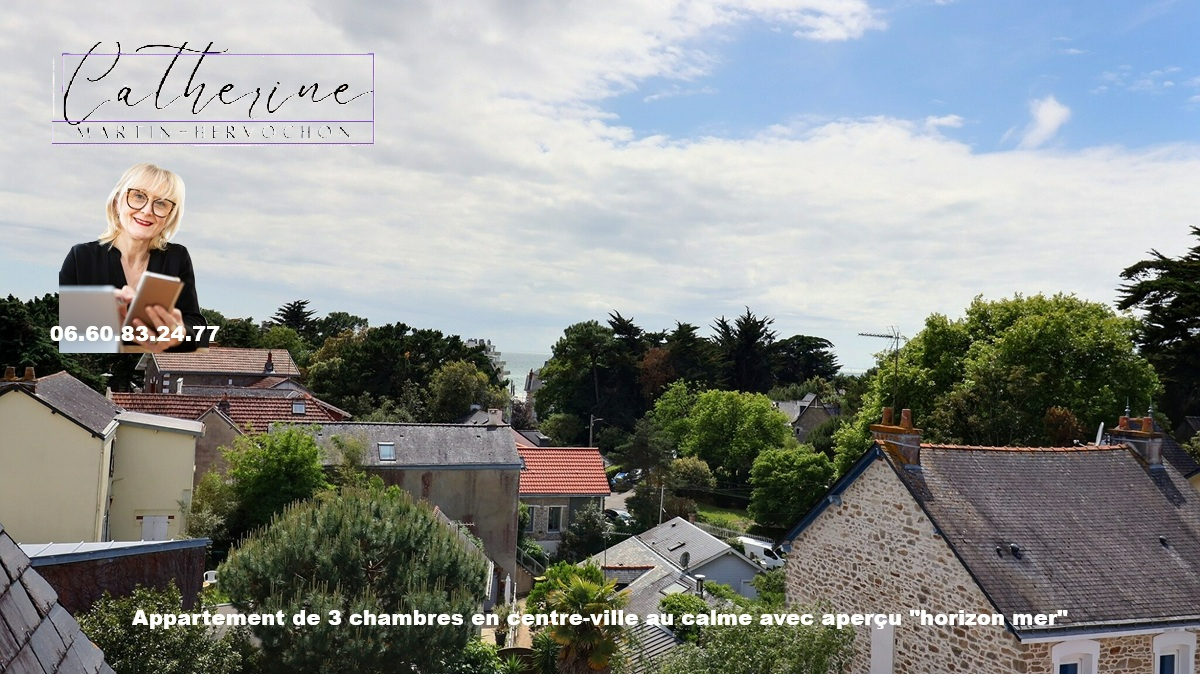 PORNICHET Appartement duplex de 109.1m2 hab / 138.85m² au sol - 3 chambres - 3 terrasses - Garage double 15