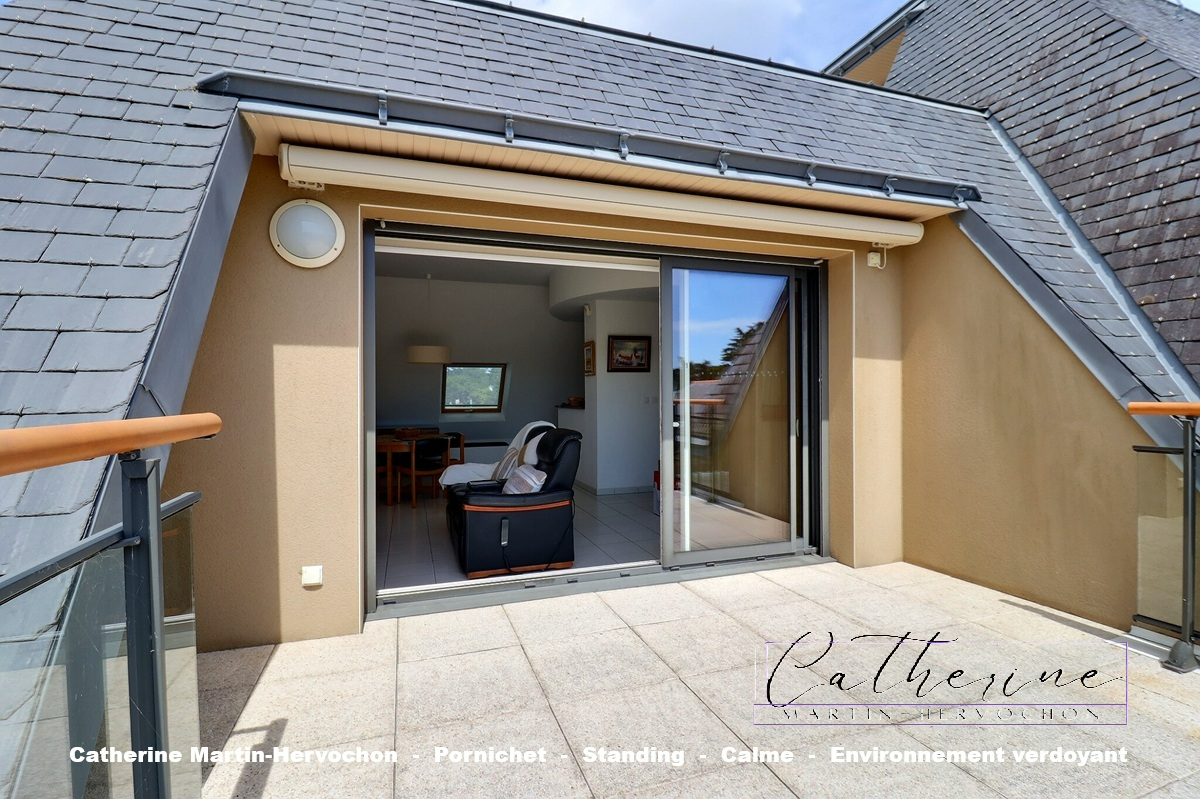 PORNICHET Appartement duplex de 109.1m2 hab / 138.85m² au sol - 3 chambres - 3 terrasses - Garage double 4