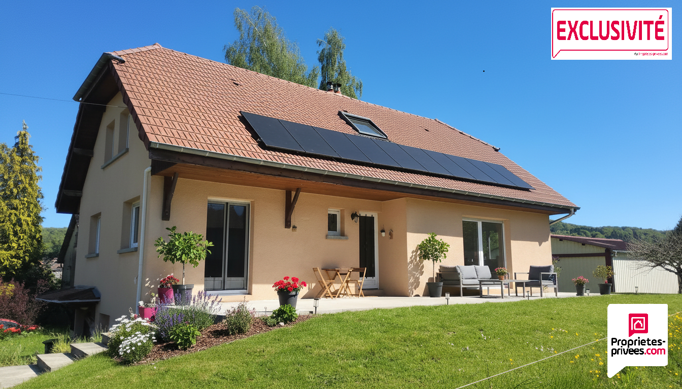 MONTECHEROUX Montécheroux  Maison de charme 6 pièces  3 Chambres SH 149.6 m²  Terrain 6740 m² 1