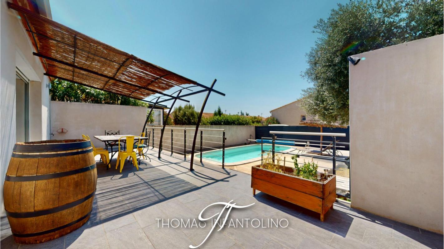 SAINT-MARCEL-SUR-AUDE EN EXCLUSIVITE - 4 CHAMBRES - PANNEAUX SOLAIRES - THERMODYNAMIQUE - CLIMATISATION - GARAGE - PISCINE 9