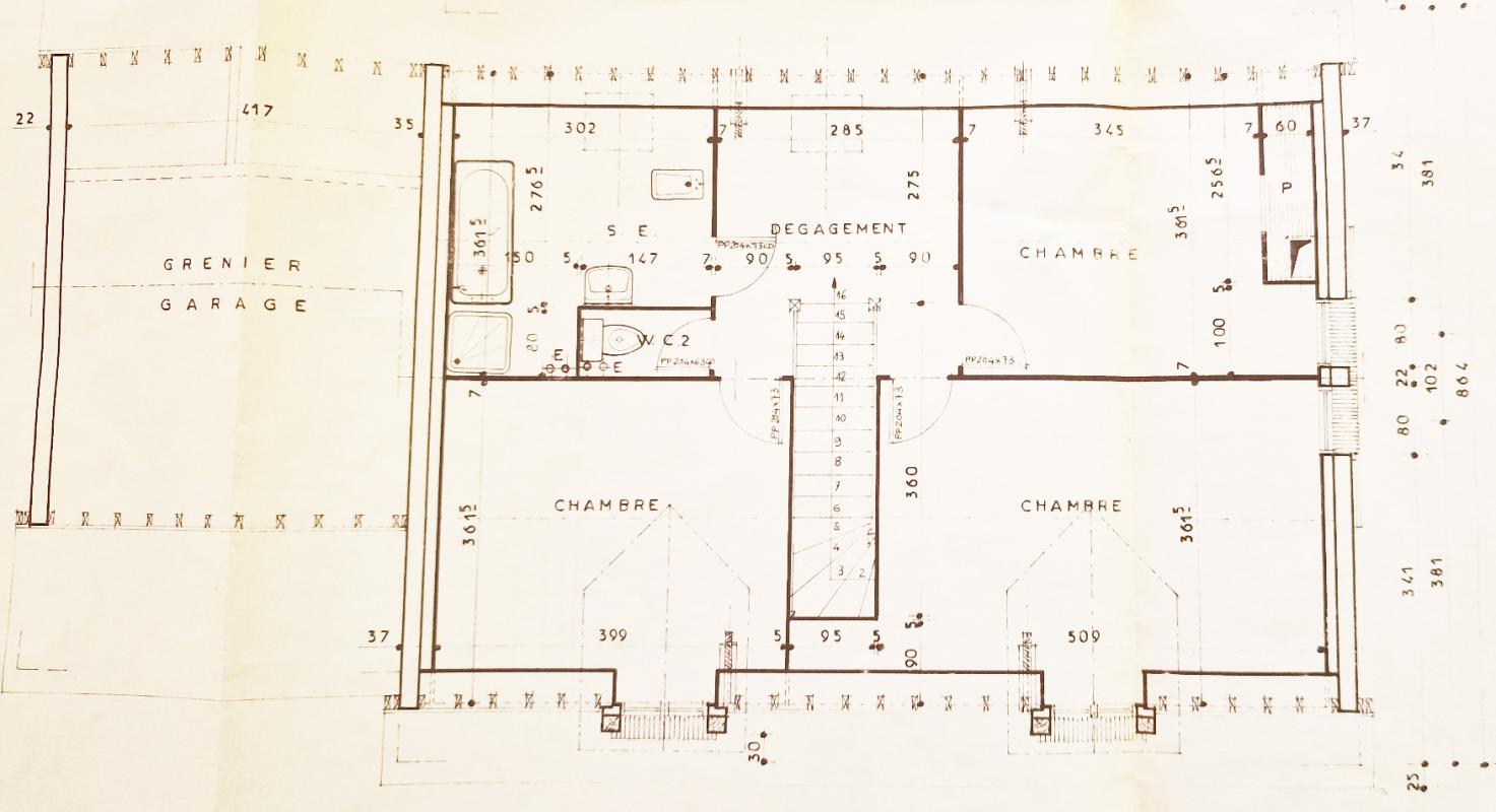 VALENCAY Pavillon 5 pièces - 125 m² - 4 ch - garage et dépendances - jardin arboré 18