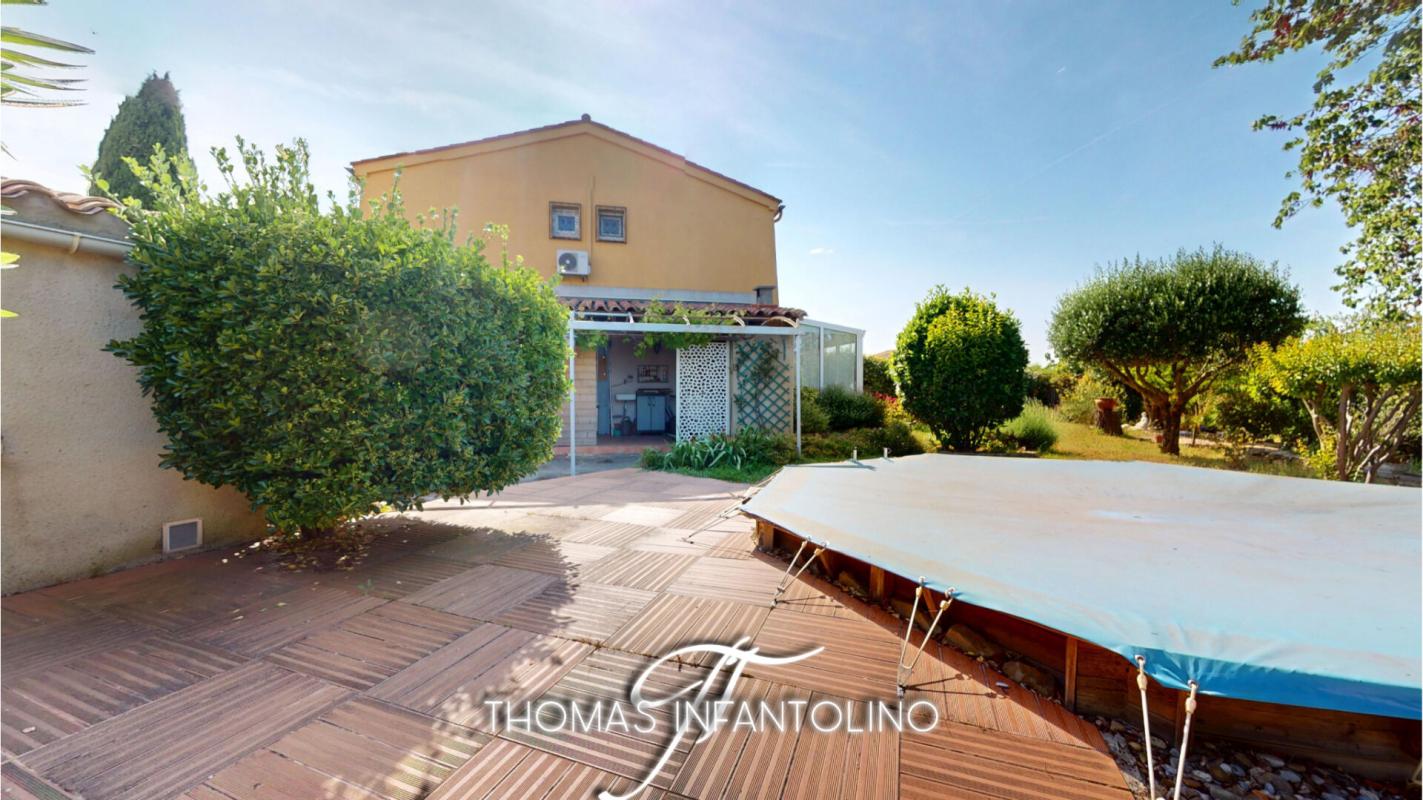 CARCASSONNE MONTLEGUN - 3 FACES - 4 CHAMBRES + ANNEXE - PISCINE - CLIMATISATION 17