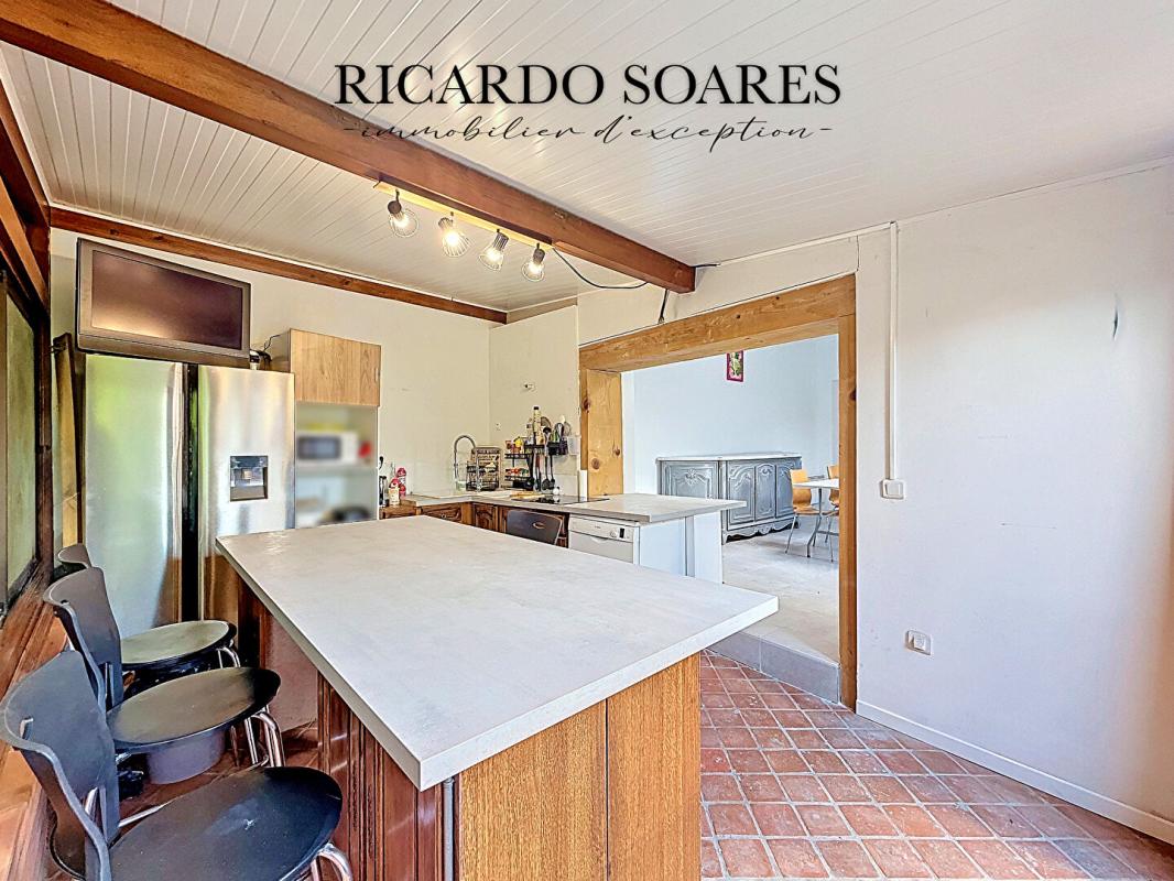 MONCEAUX MONCEAUX 60940 - MAISON ANCIENNE RÉNOVÉE EN 2019 / 85 m2 / 2 CHAMBRES / GRAND SEJOUR / JARDIN 12
