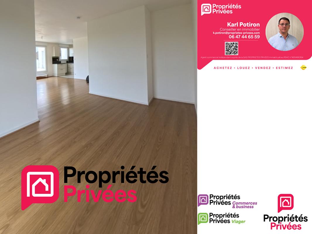VALENCIENNES Appartement Anzin, 4 pièces 91 m2, 3 chambres, terrasse, balcon, parking 5