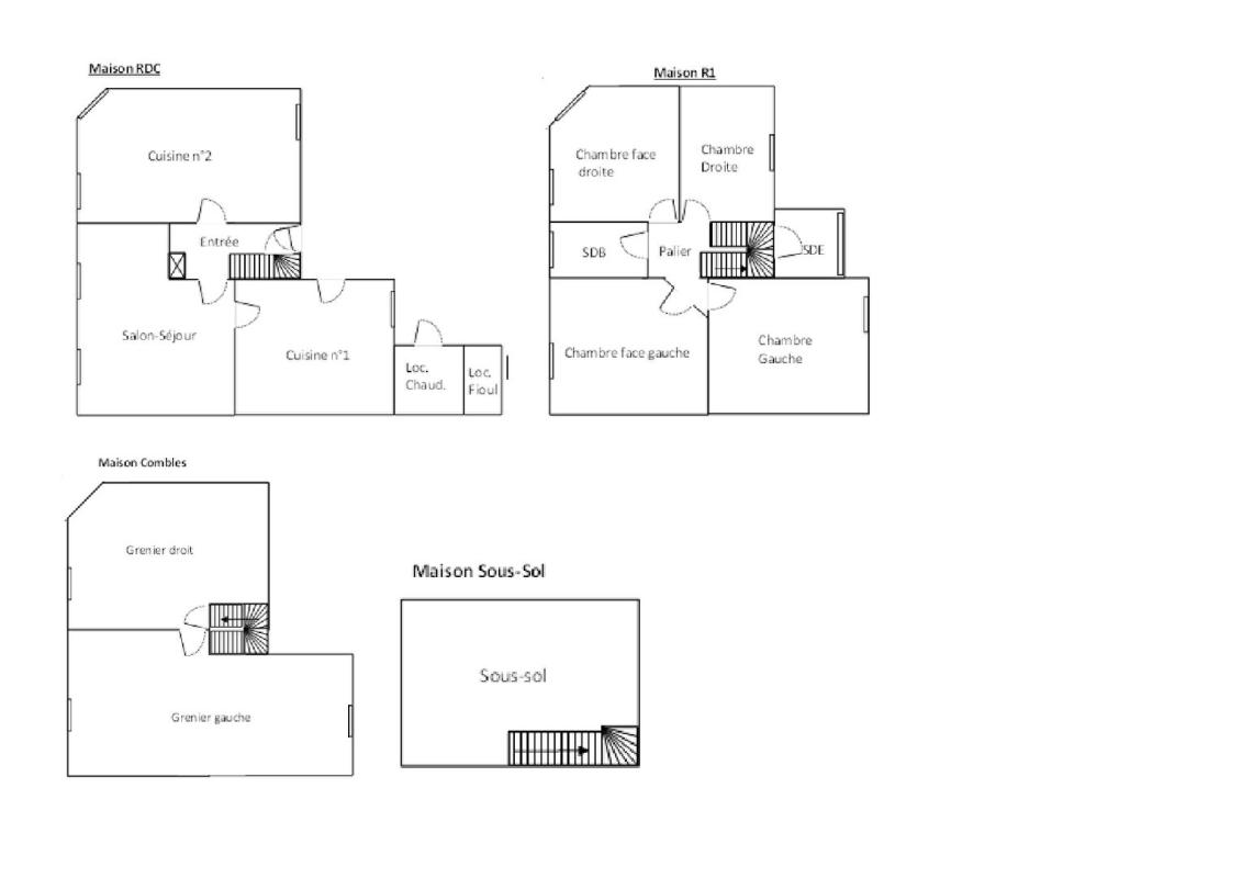 RIEC-SUR-BELON A vendre RIEC SUR BELON (29340) Maison de ville 7 pièces 4 chambres 124 m2 18