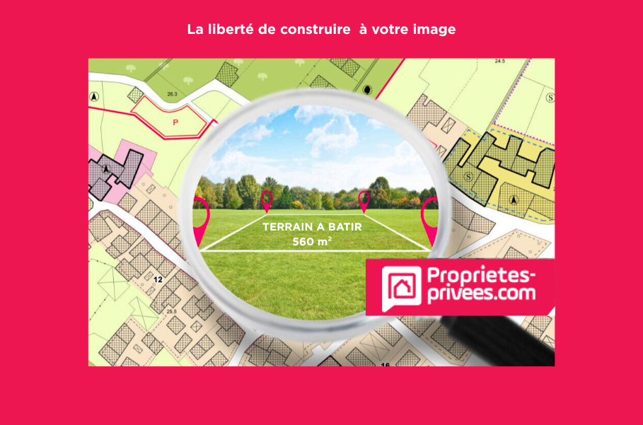 GUENIN Terrain à bâtir avec un garage 1