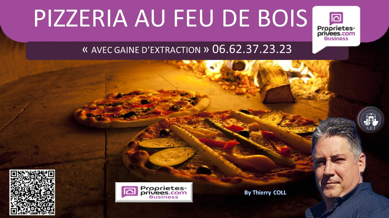 SAINT-PRIEST Fonds de commerce pizzeria feu de bois saint-priest 1