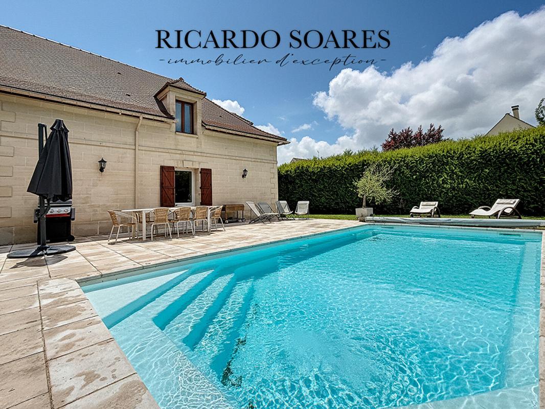 LE MEUX LE MEUX 60880 - VILLA DE CHARME 196m2 / 6 CHAMBRES / PISCINE / 3 GARAGES / TERRAIN 1400m2 16