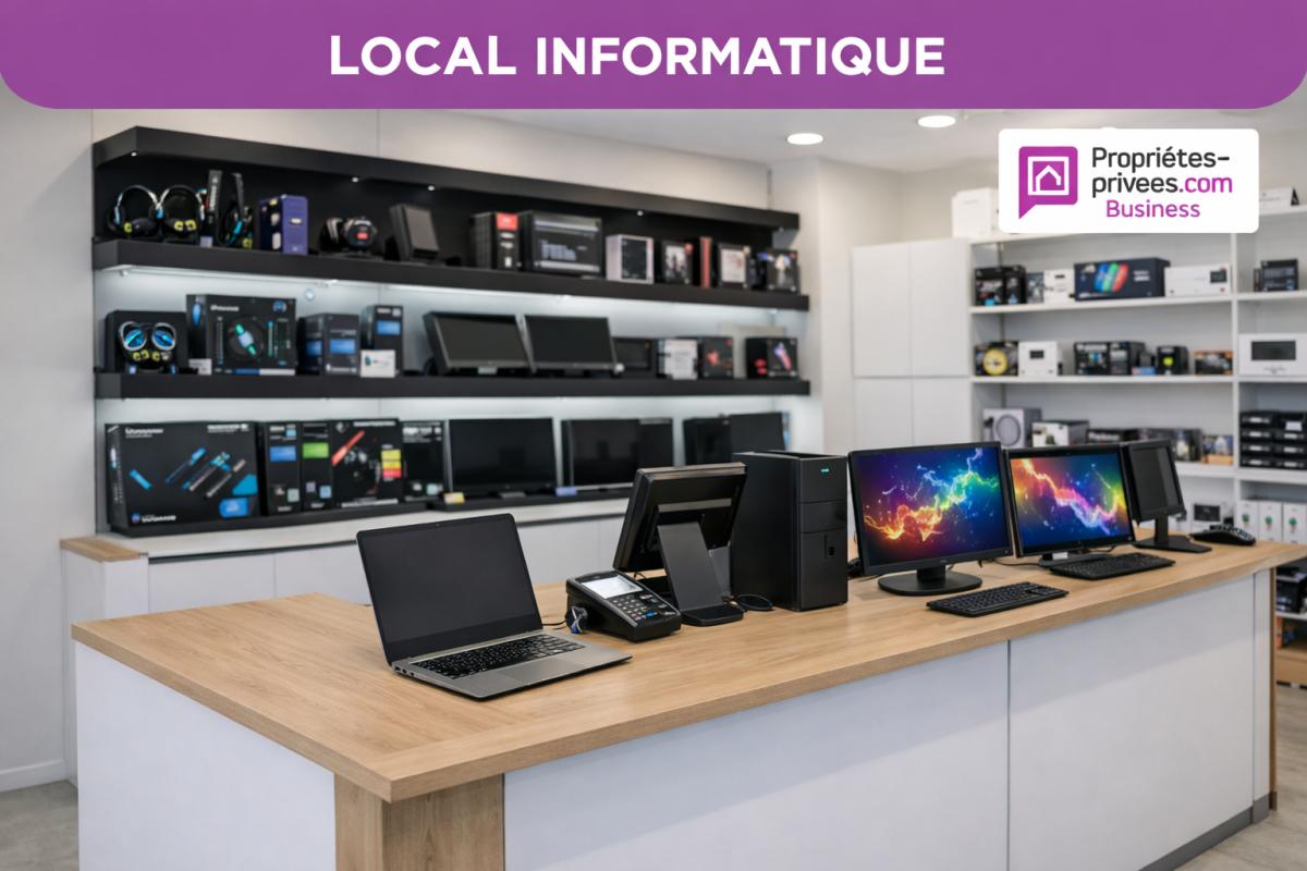 PARIS-11E-ARRONDISSEMENT 75011 PARIS -  Boutique Informatique / Droit au bail ? 22,34 m² (loyer : 600 /mois) 1