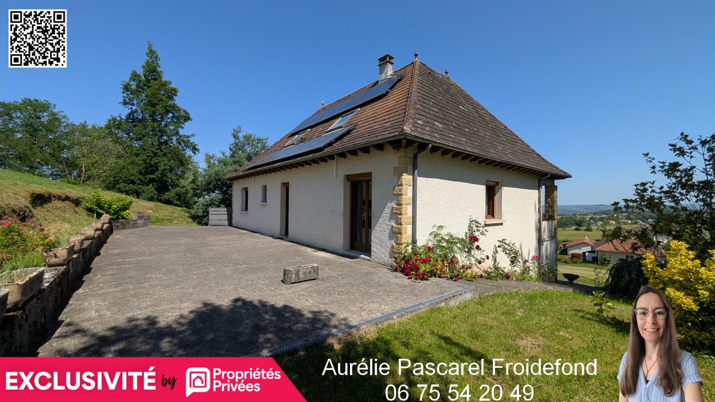 COSNAC 10 min de BRIVE, à COSNAC (19360) - MAISON FAMILIALE - 149 m² - 4 CHAMBRES + 1 bureau indépendant de plain pied - TERRAIN 2 600 m² - GARAGE 50m² - COMBLES 70m² - VUE DÉGAGÉE 5