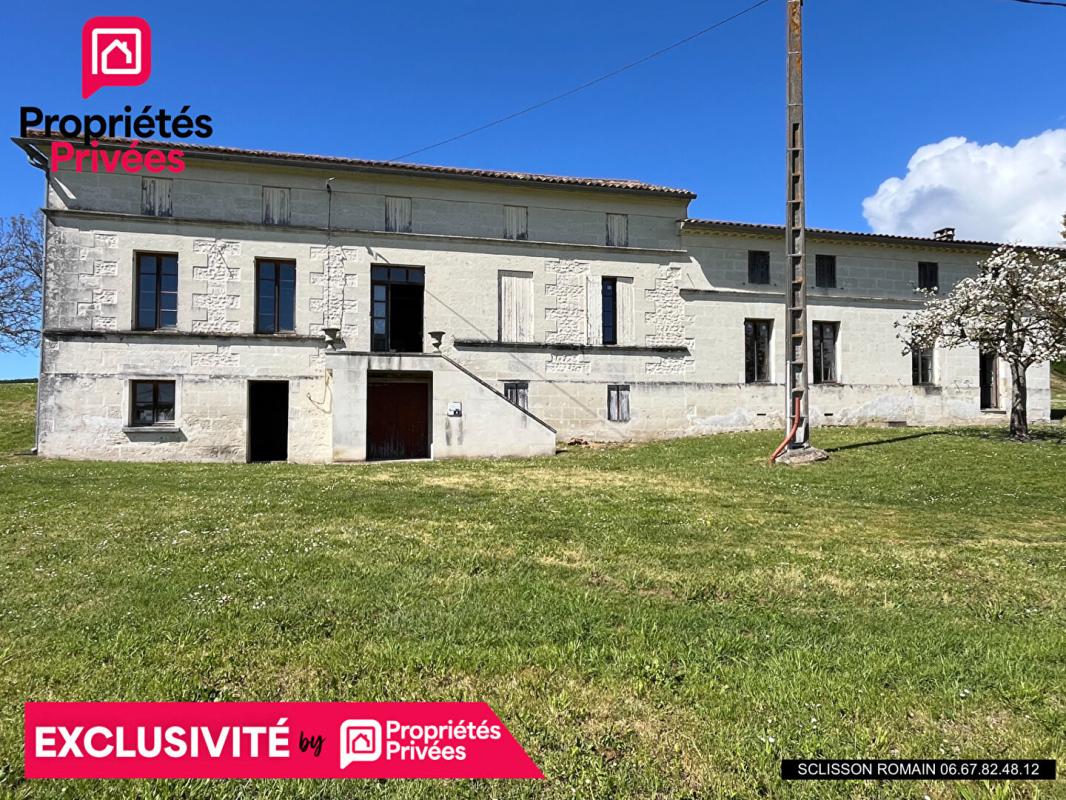 SAINT-THOMAS-DE-CONAC Exclusivité Propriété Saint Thomas De Conac - 145 m2 - 310m2 de dépendances- terrain 3871m2 - PRIX 214 219 HAI 1