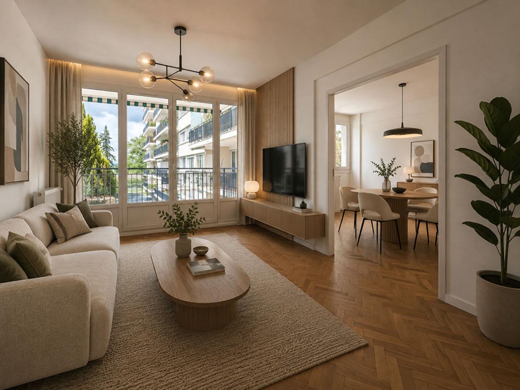 SAINTE-FOY-LES-LYON Joli T2 bis appartement entièrement rénové à neuf - CHARCOT 1