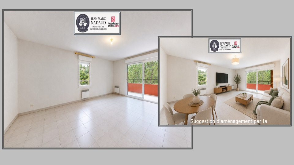 SAINT-RAPHAEL Appartement 3 pièces de 77,15 m² avec terrasse + garage, plages à pied 5