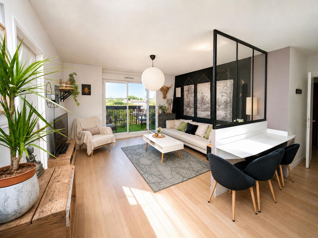 CROISSY-SUR-SEINE Appartement dernier étage 4 pièces balcon 13