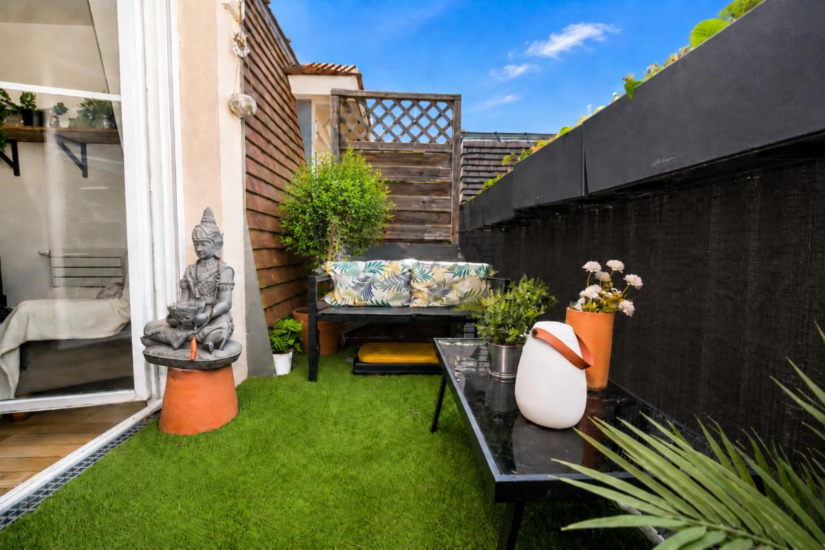 CROISSY-SUR-SEINE Appartement dernier étage 4 pièces balcon 4