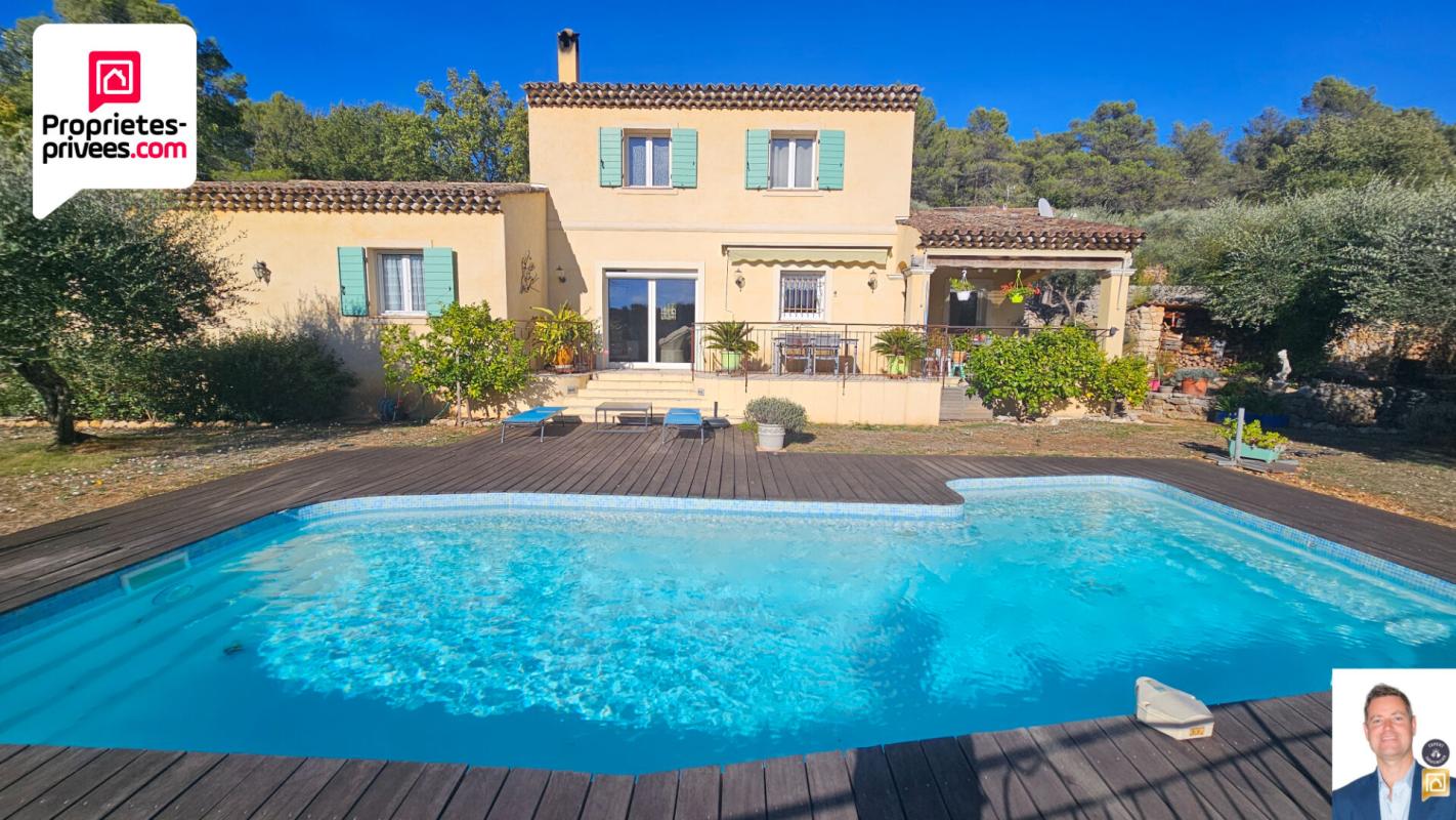SAINT-CEZAIRE-SUR-SIAGNE GRANDE VILLA D'ENVIRON 161 M2 AVEC VUE DEGAGEE ET GRAND TERRAIN PAYSAGER DE 5050 M2 1