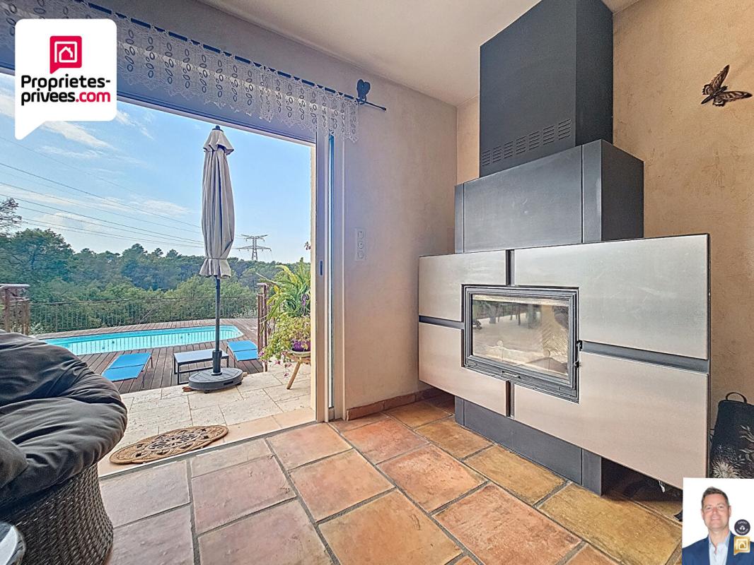 SAINT-CEZAIRE-SUR-SIAGNE GRANDE VILLA D'ENVIRON 161 M2 AVEC VUE DEGAGEE ET GRAND TERRAIN PAYSAGER DE 5050 M2 10