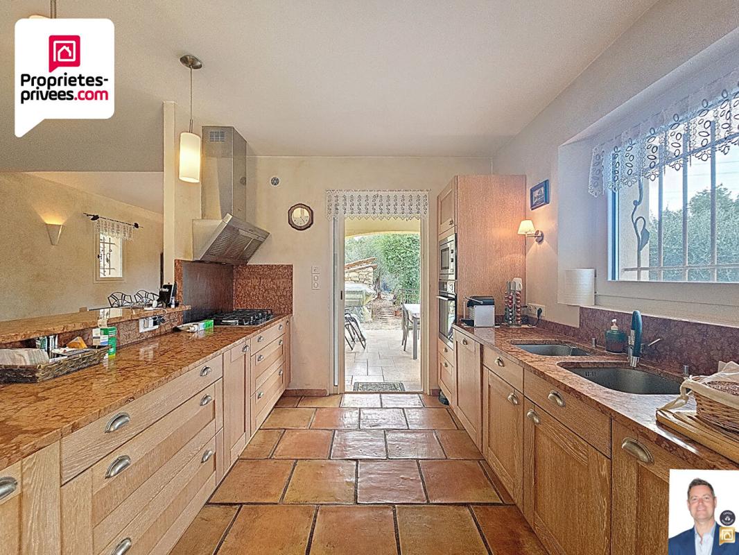 SAINT-CEZAIRE-SUR-SIAGNE GRANDE VILLA D'ENVIRON 161 M2 AVEC VUE DEGAGEE ET GRAND TERRAIN PAYSAGER DE 5050 M2 11